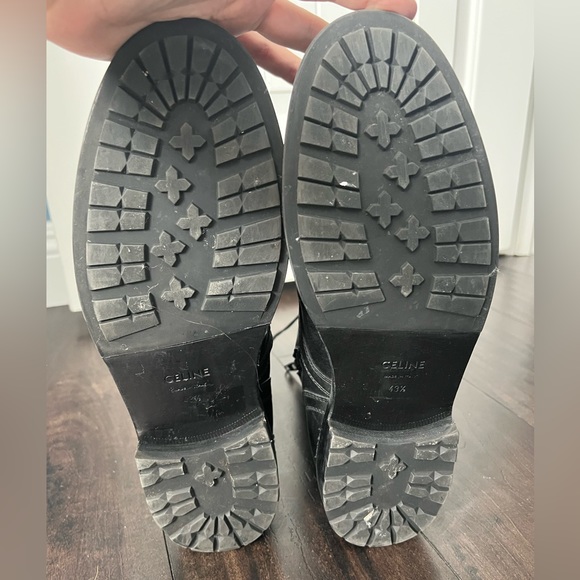 Authentic CELINE Men’s leather boots 43.5 worn twice! - Picture 3 of 7